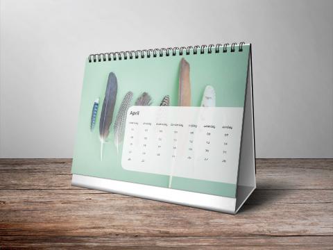 Staande kalender A5